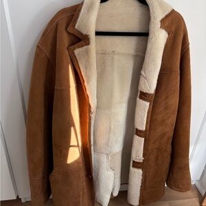 Vintage Danier Men's Shearling Coat XL